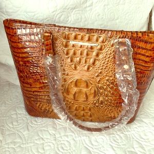 NEW Brahmin Medium Asher Toasted Almond Melbourne